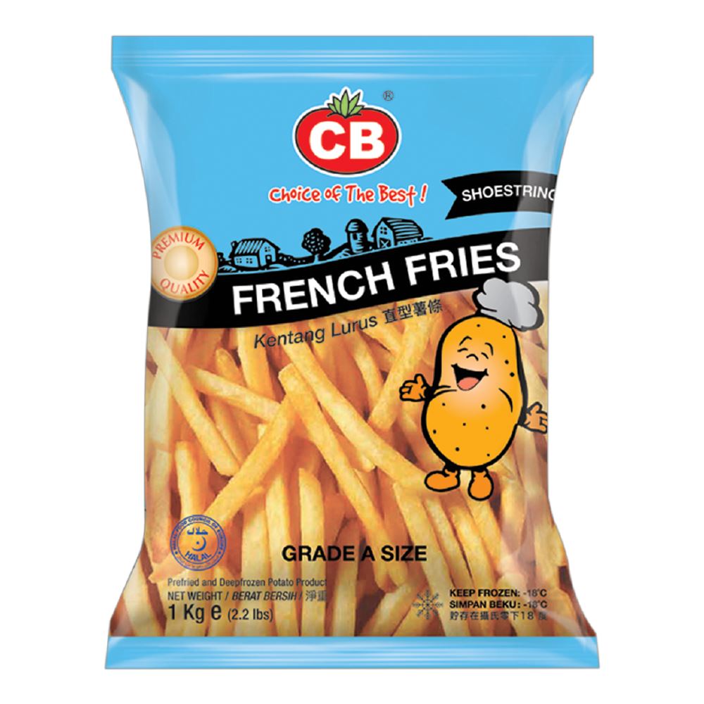 Cb French Fries Shoestring 1kg