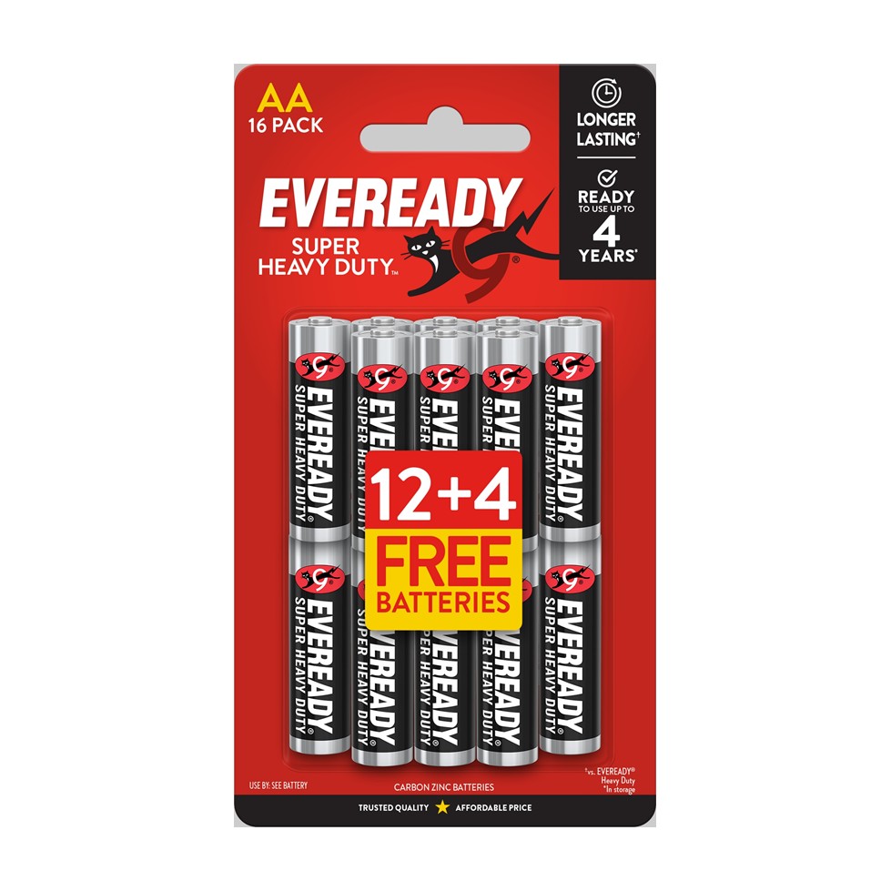 Eveready Shd Battery 1215bp12 Aa