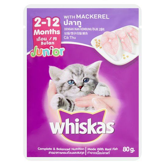 Whiskas Pch Kitten Mac 80g