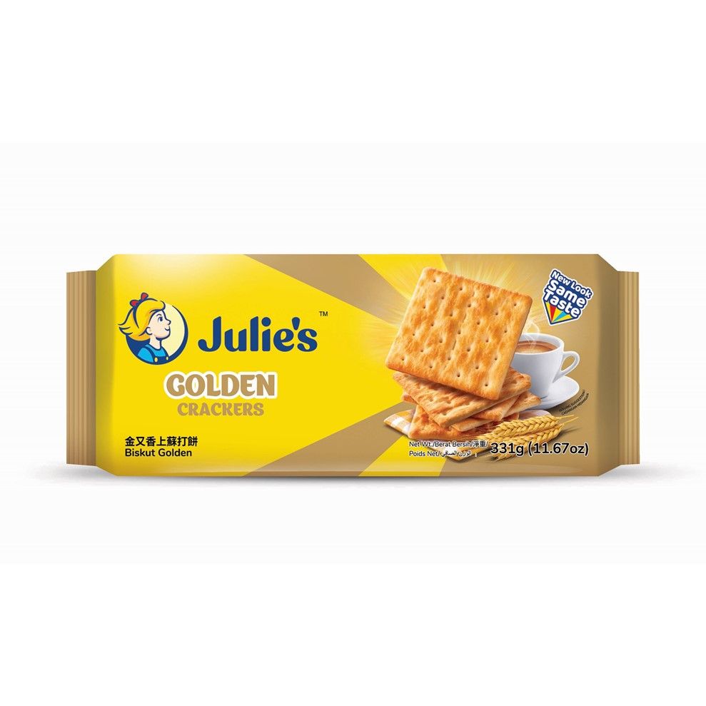 Julies Golden Crackers 331g