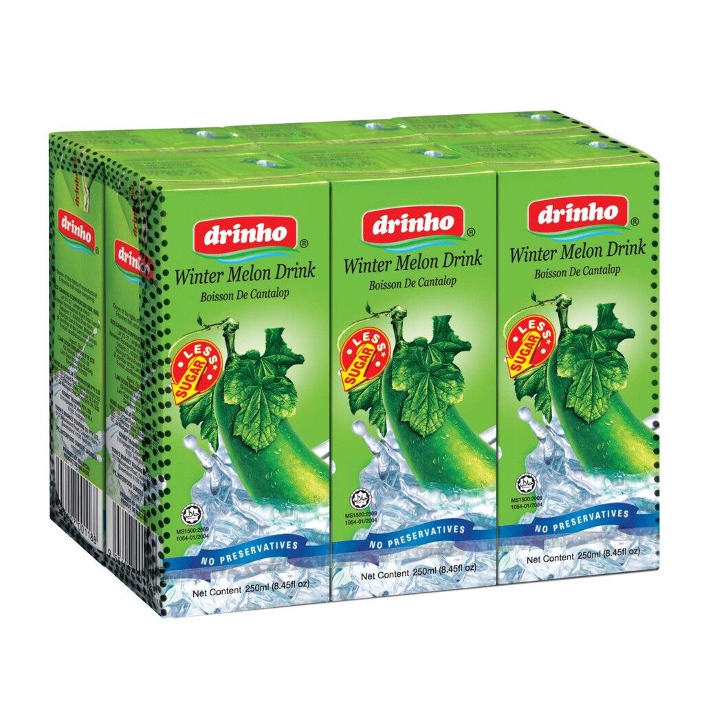 Drinho Wtr Melon 250mlx6