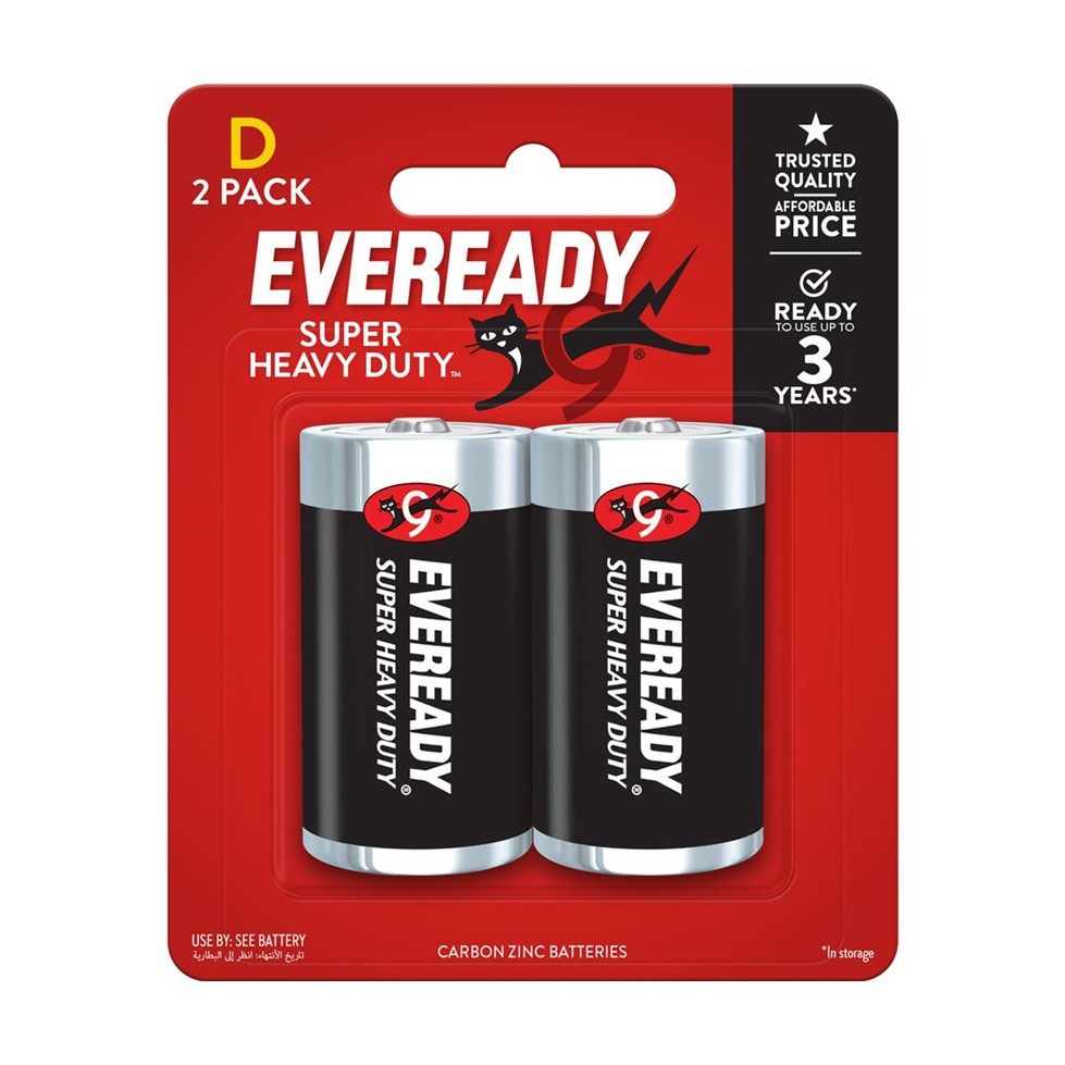 Eveready Shd Batteries 1250bp2 2d