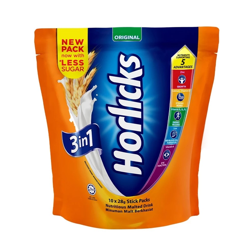Horlicks 3in1 Original 10×28g