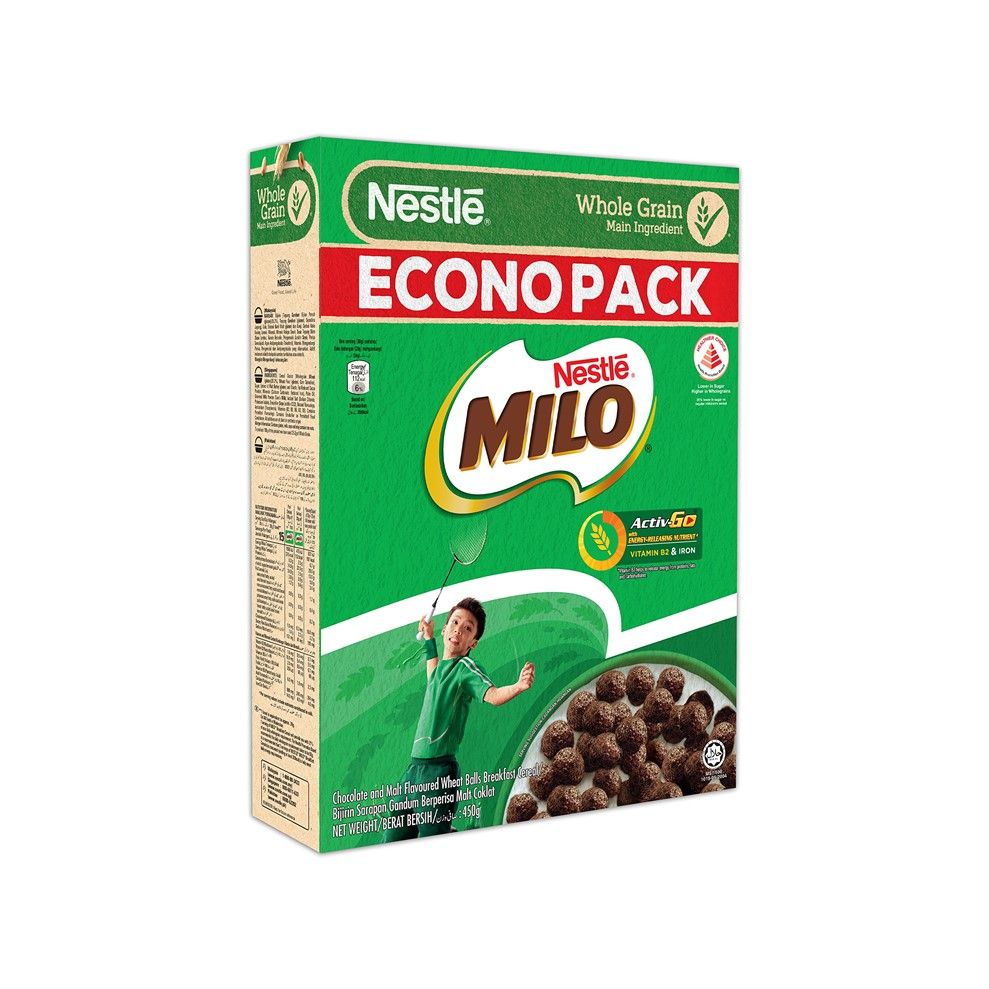 Nestle Milo Cereal Econopack 450g