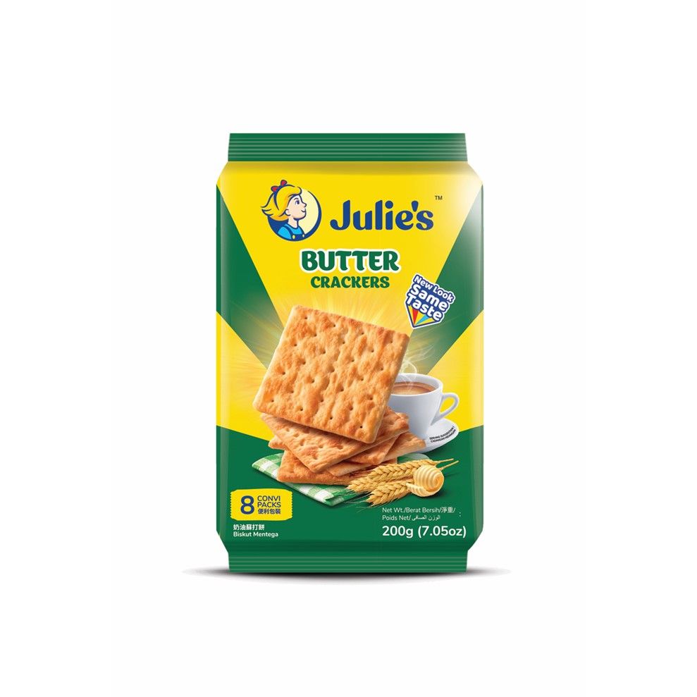 Julie S Butter Crackers 200g
