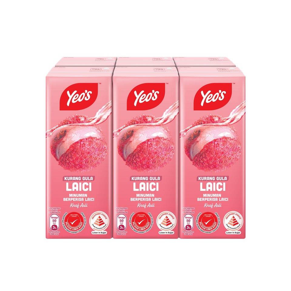 Yeos Lychee 250mlx6