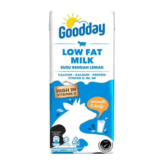 Goodday UHT Low Fat Milk 1L