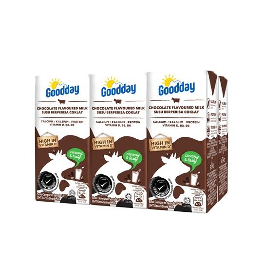 Goodday UHT Milk Chocolate 200mlx6