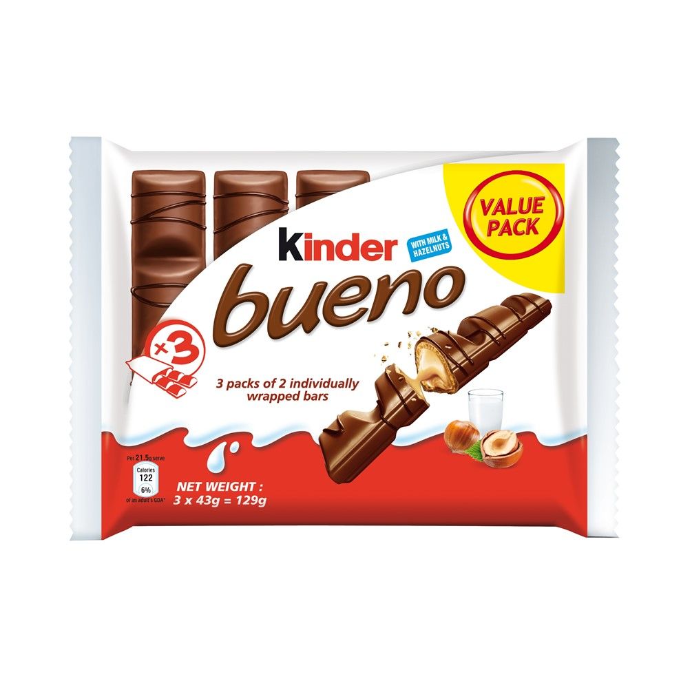 Kinder Bueno T6 Flow Pack