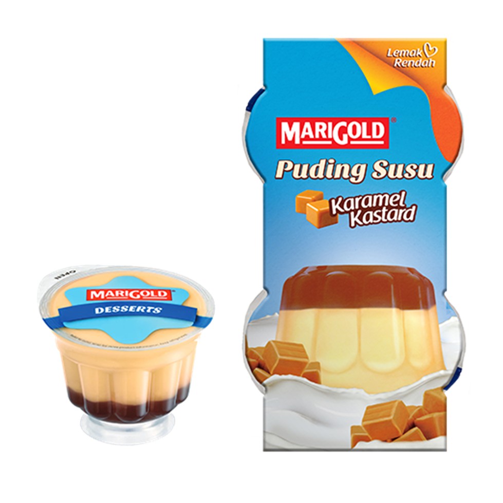 Mg Milk Pudding Custard Caramel 2×95g