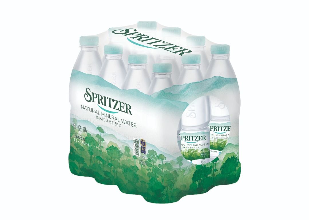Spritzer Mineral Water 550mlx12