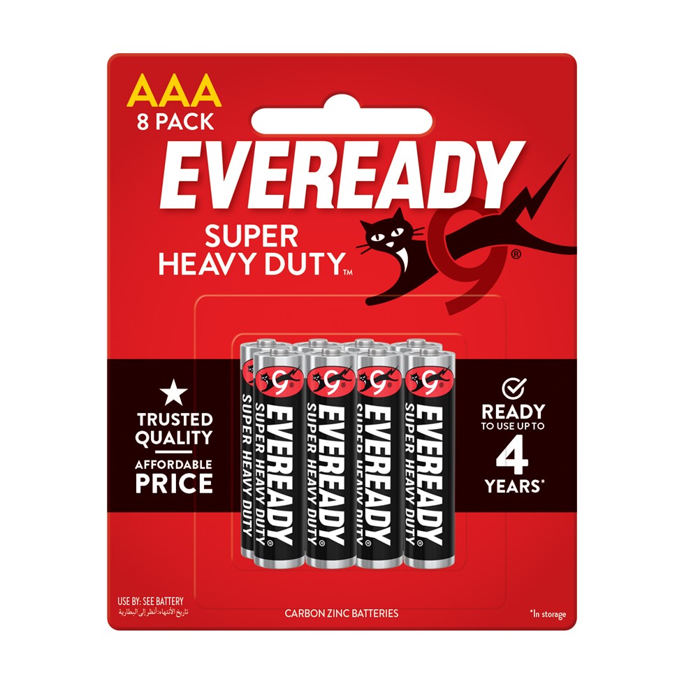 Eveready Shd Batteries 1212bp8 8aaa