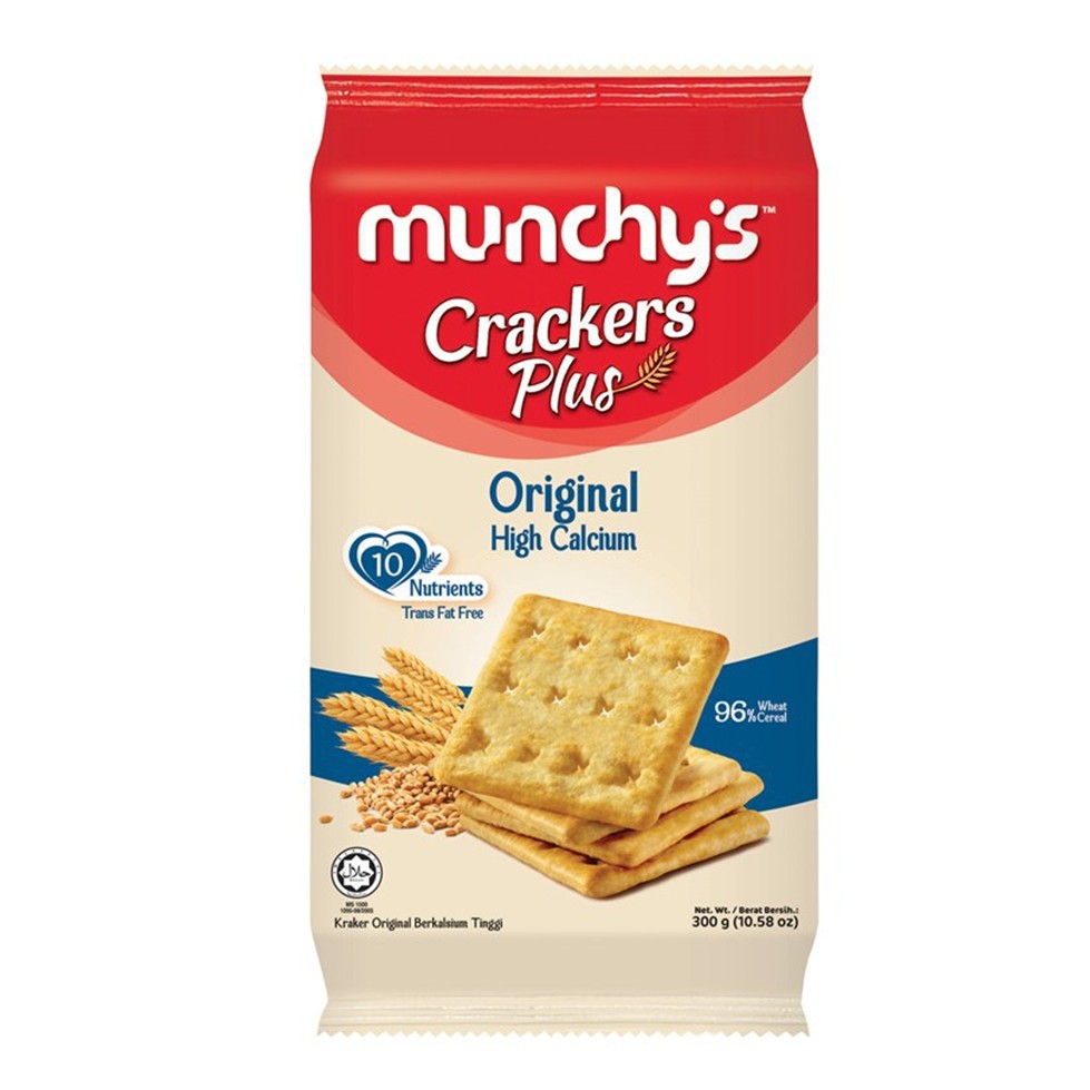 Munchys Cracker Original High Calcium 300g