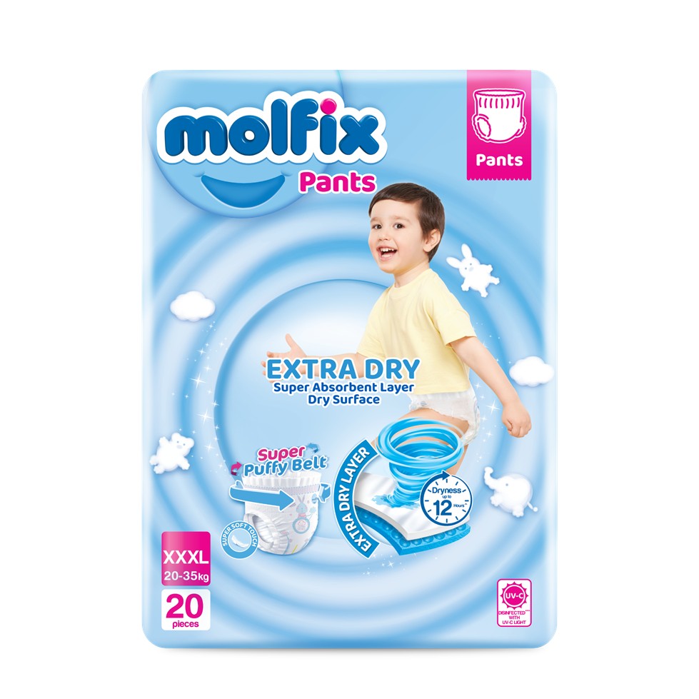 Molfix Extra Dry Pants Jp Xxxl20