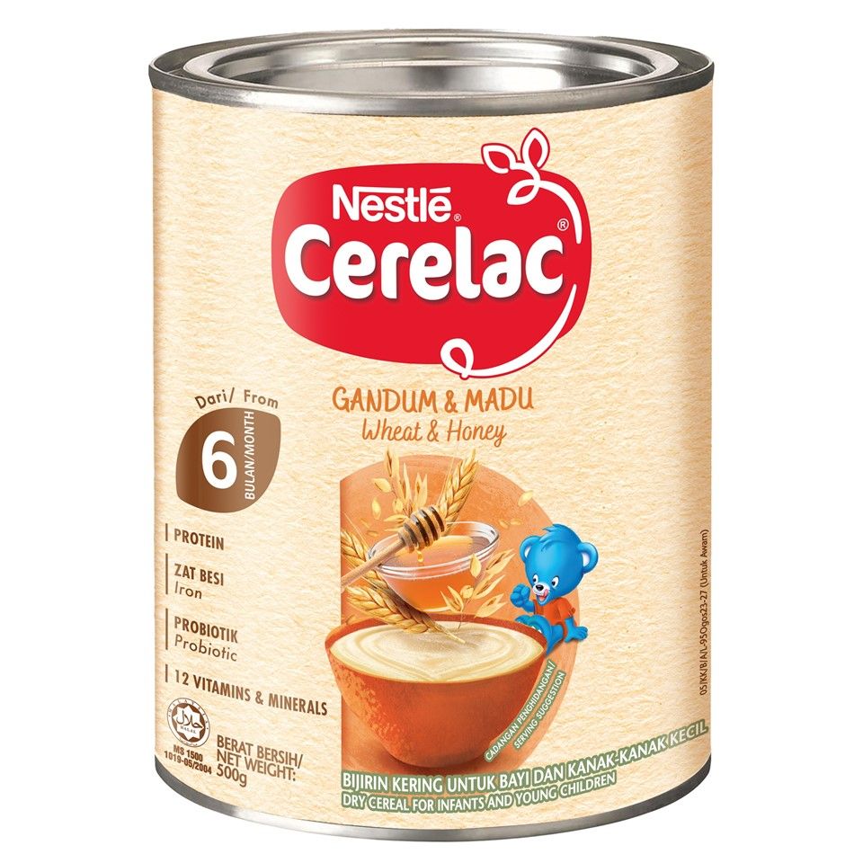 Nestle Cerelac Wheat Honey 500g