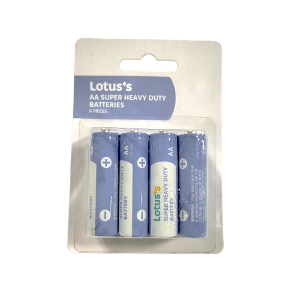 Lotuss Shd Batteries Aaa 8PCS
