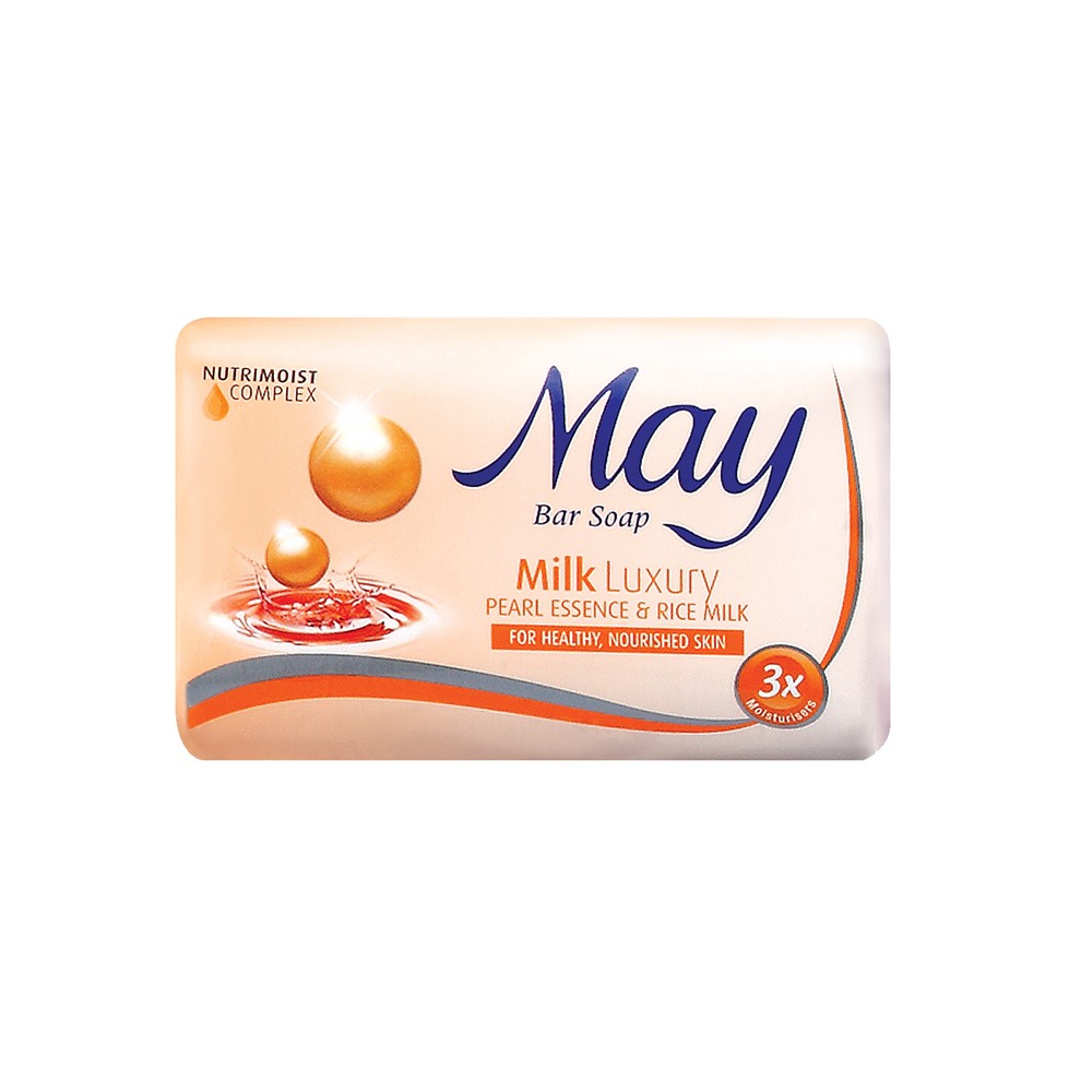 May Soap Milk Luxury 75gx3