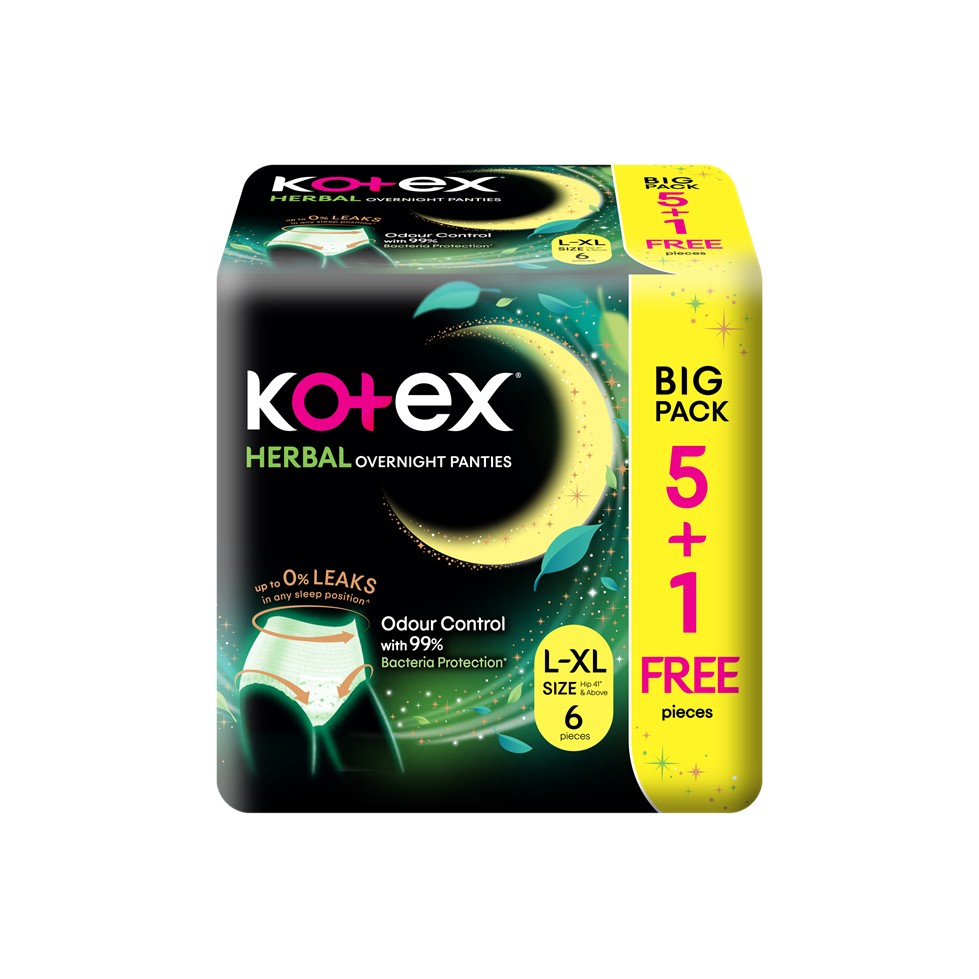 Kotex Ovn Panties Herbal L-Xl 5S
