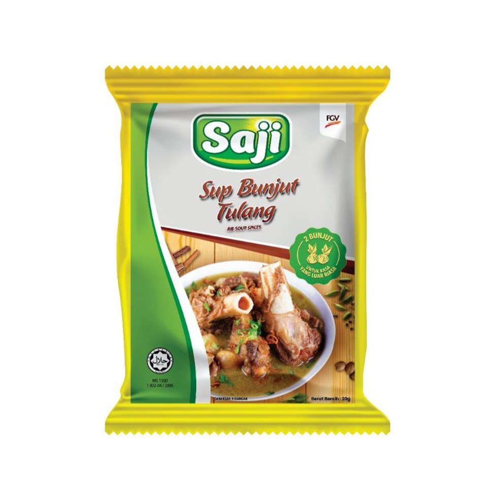 Saji Sup Bunjut Tulang 20g