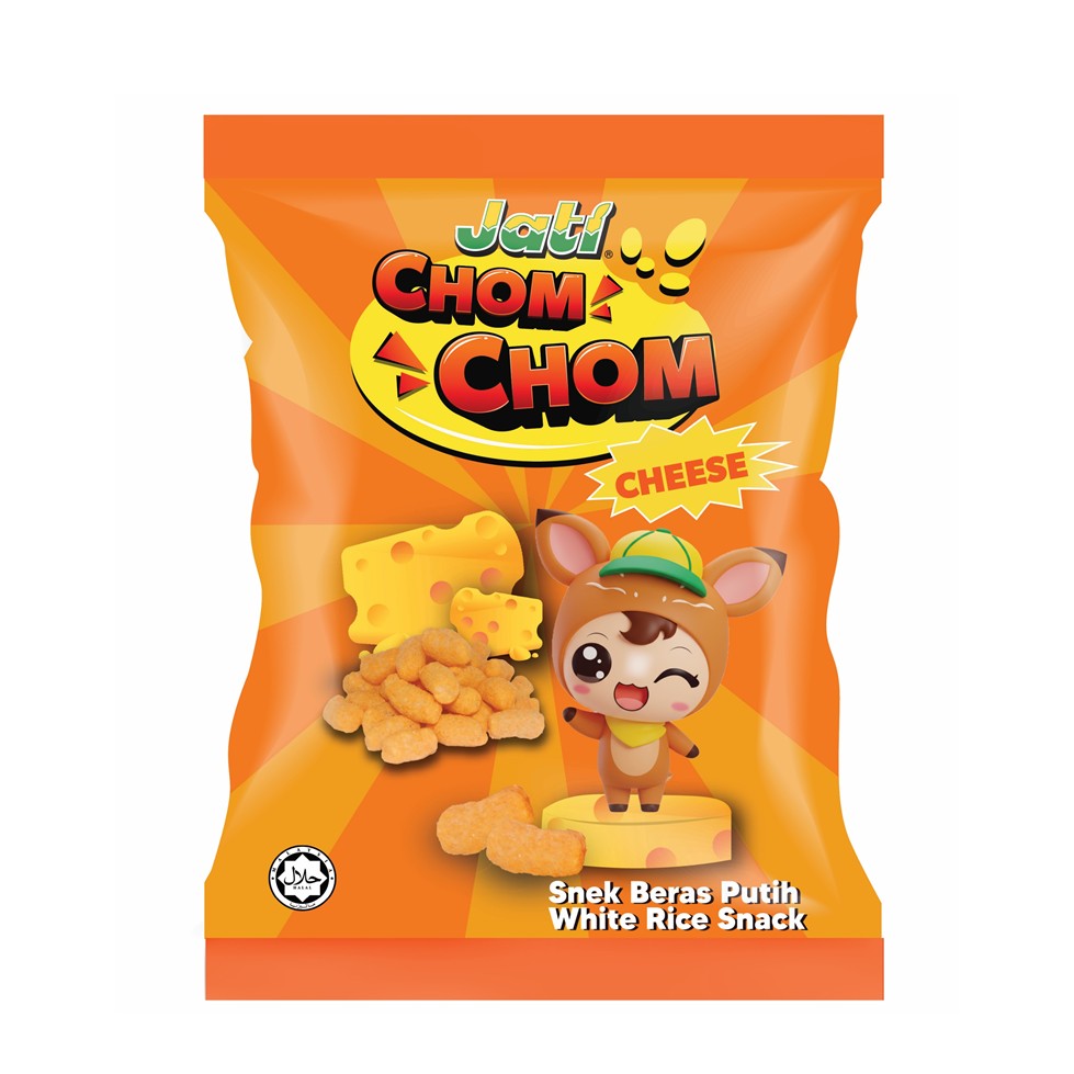 Jati Chom Chom Cheese Rice Snack 60g