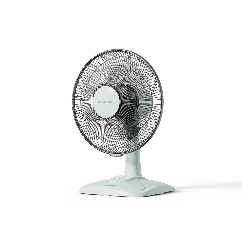 Panasonic F-Mn30j Table Fan 12in Black & Beige