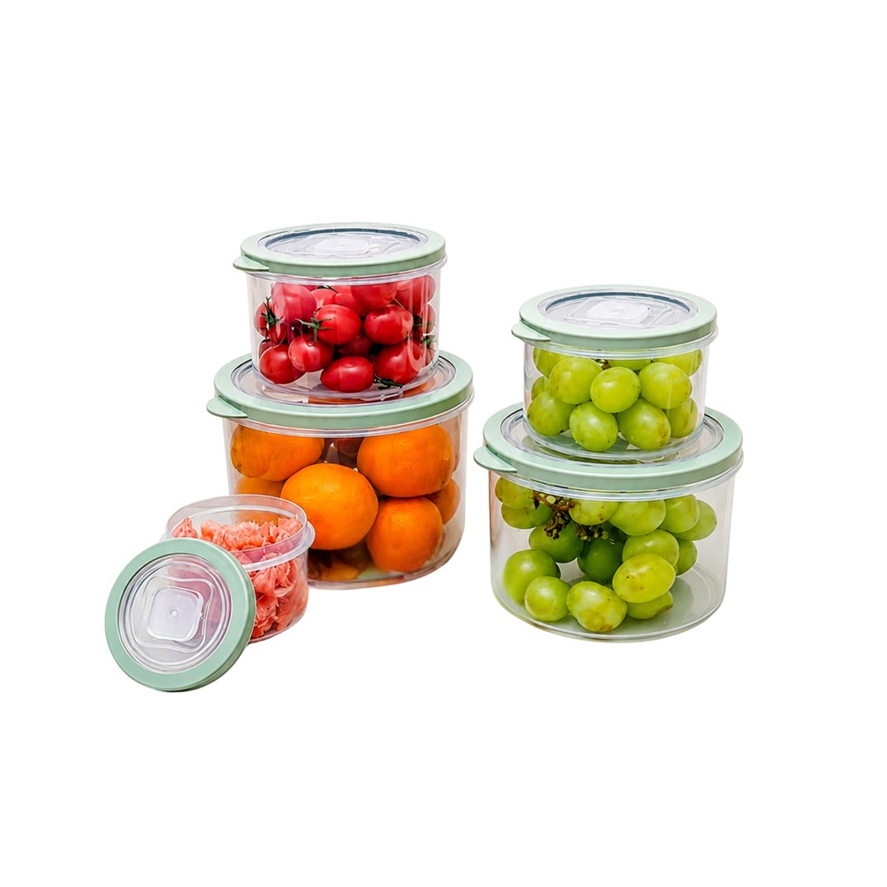 Inspire Round Food Storage 10PCS Set W