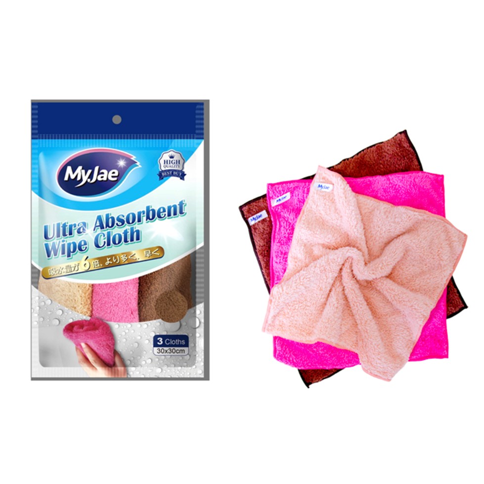 Myjae Ultra Absorbent Wipe Cloth 3PCS