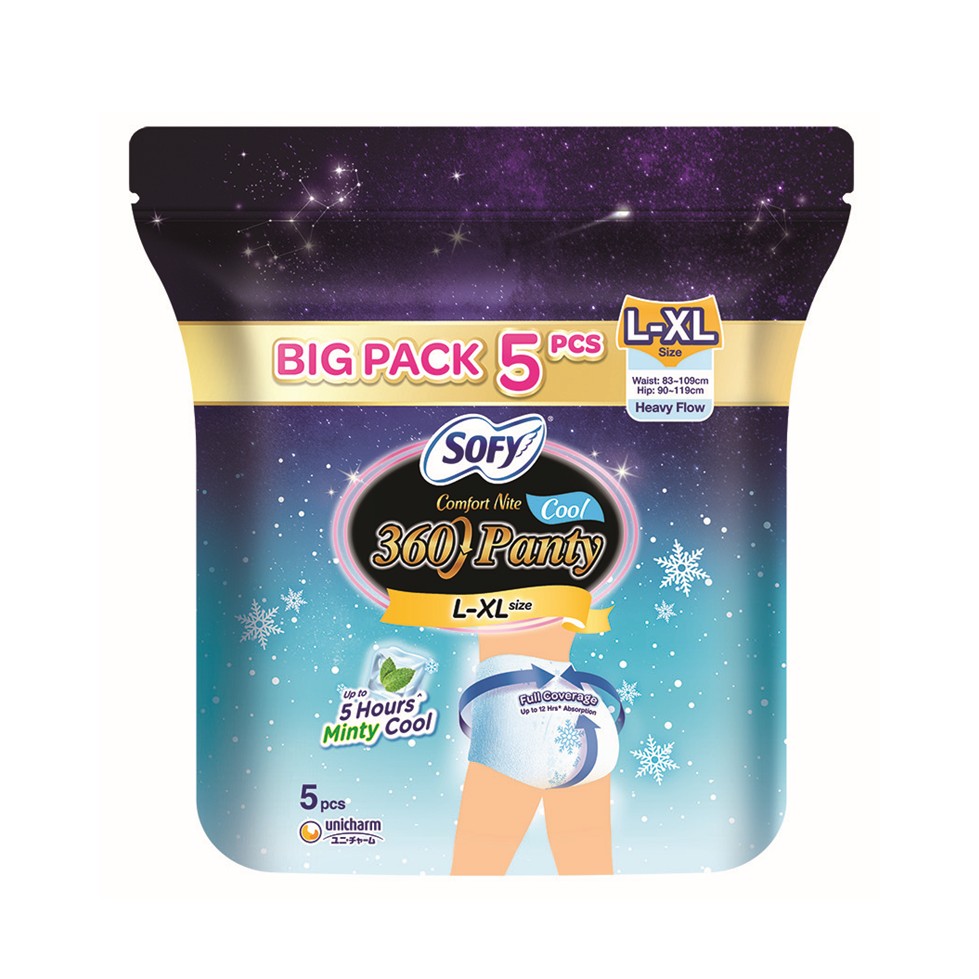 Sofy Comfort Nite 360 Panty Cool L-Xl 5S