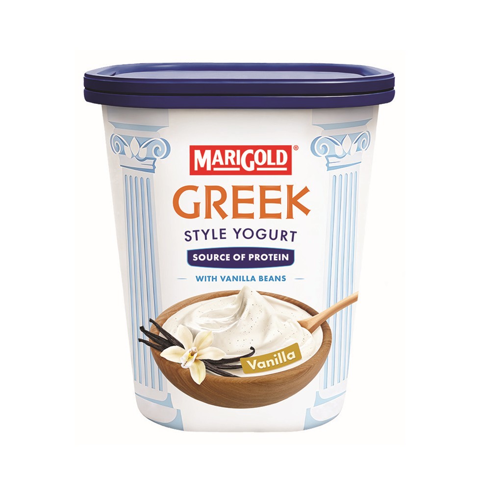 Marigold Greek Style Yogurt Vanilla 130g