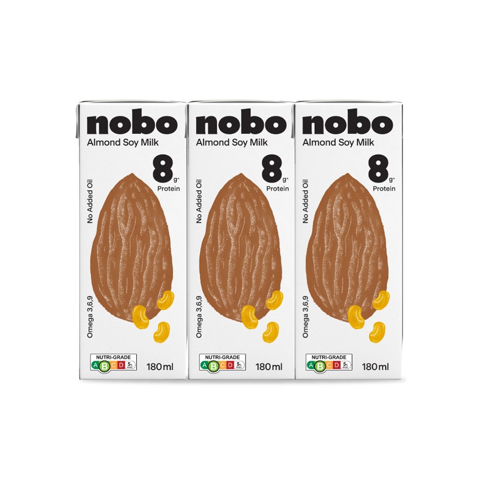Nobo Almond Milk 180mlx3