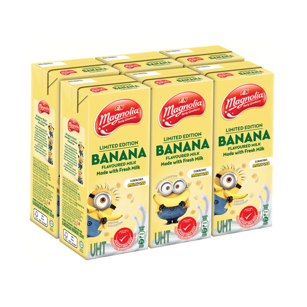 Magnolia UHT Fresh Banana 200mlx6