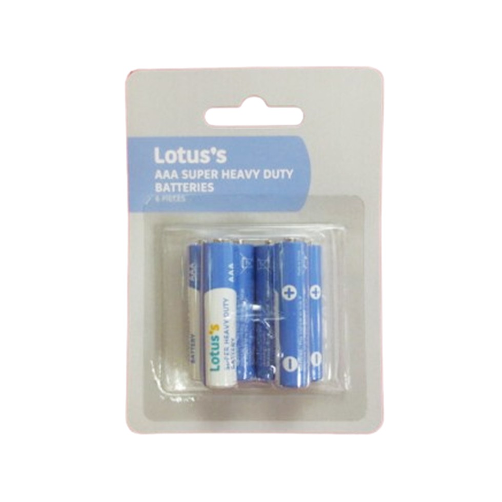 Lotuss Shd Battery Aaa 4+2pc