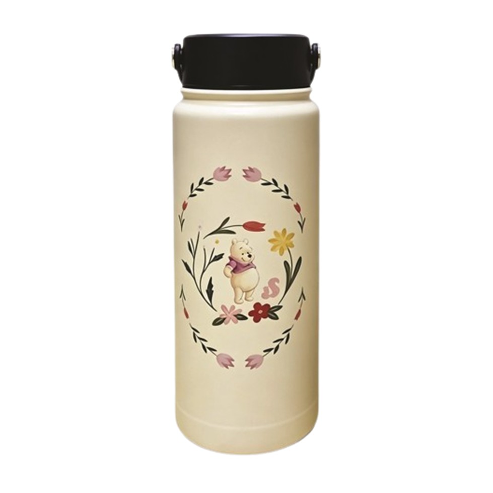 Disney Pooh Stainless Steel Tumbler 650ml Yellow