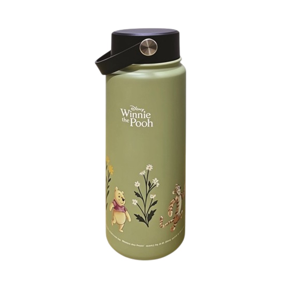 Disney Pooh Stainless Steel Tumbler 650ml Green