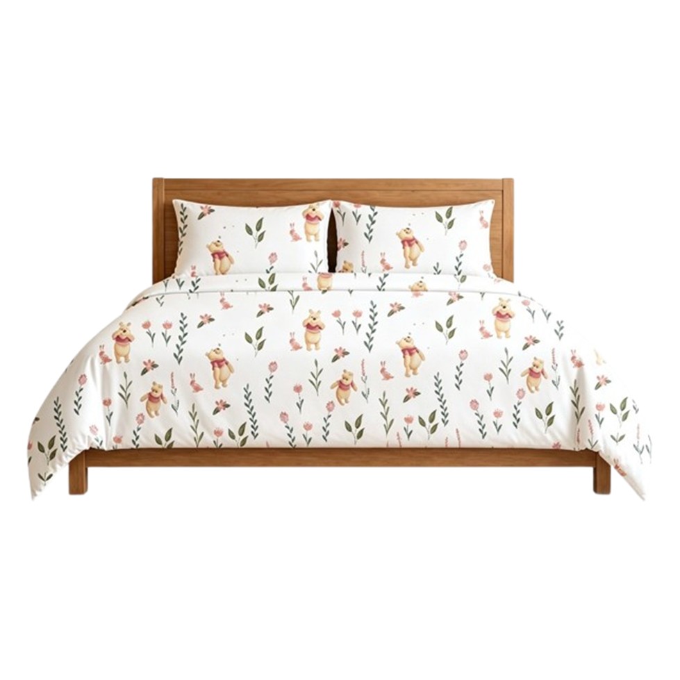 Disney Pooh Printed Comforter Set Super Single