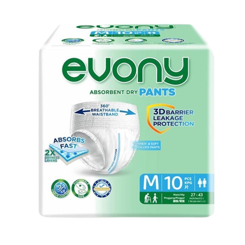 Evony Adult Diaper Pant M10