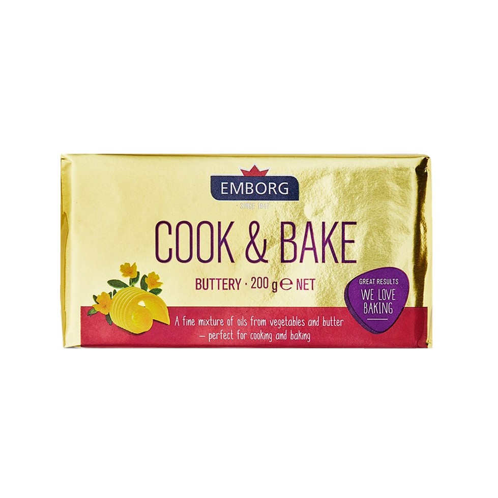 Emborg Cook + Bake Salted 200g