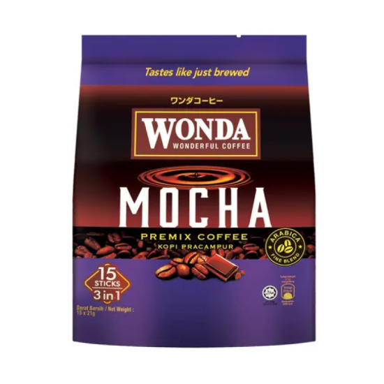 Wonda 3in1 Mocha Coffee 15×21g