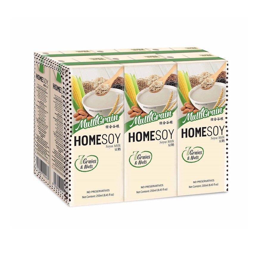 Homesoy Multigrain 250mlx6