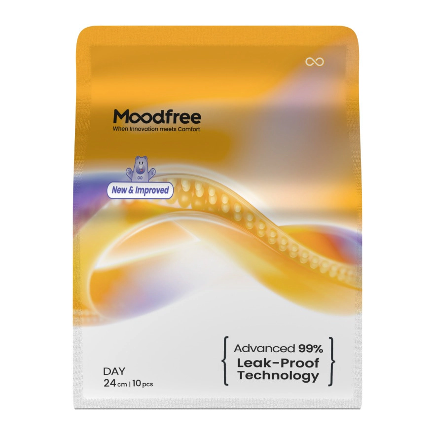 Moodfree Sanitary Pad Day 24cm 10S