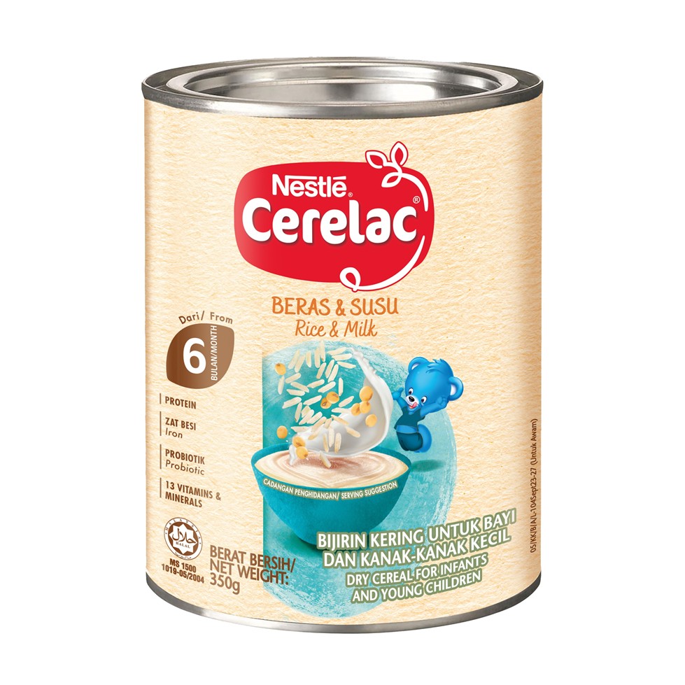 Nestle Cerelac Rice And Milk 350g