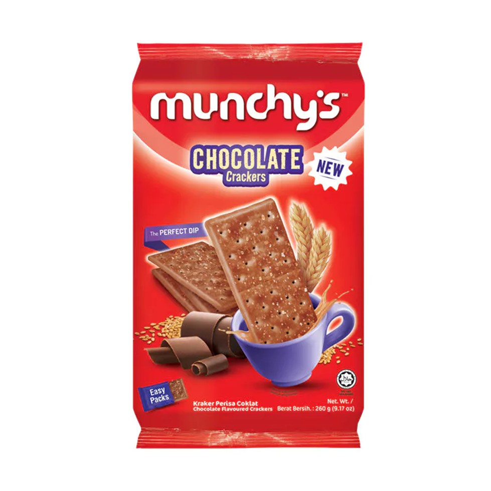 Munchys Cracker Chocolate 260g