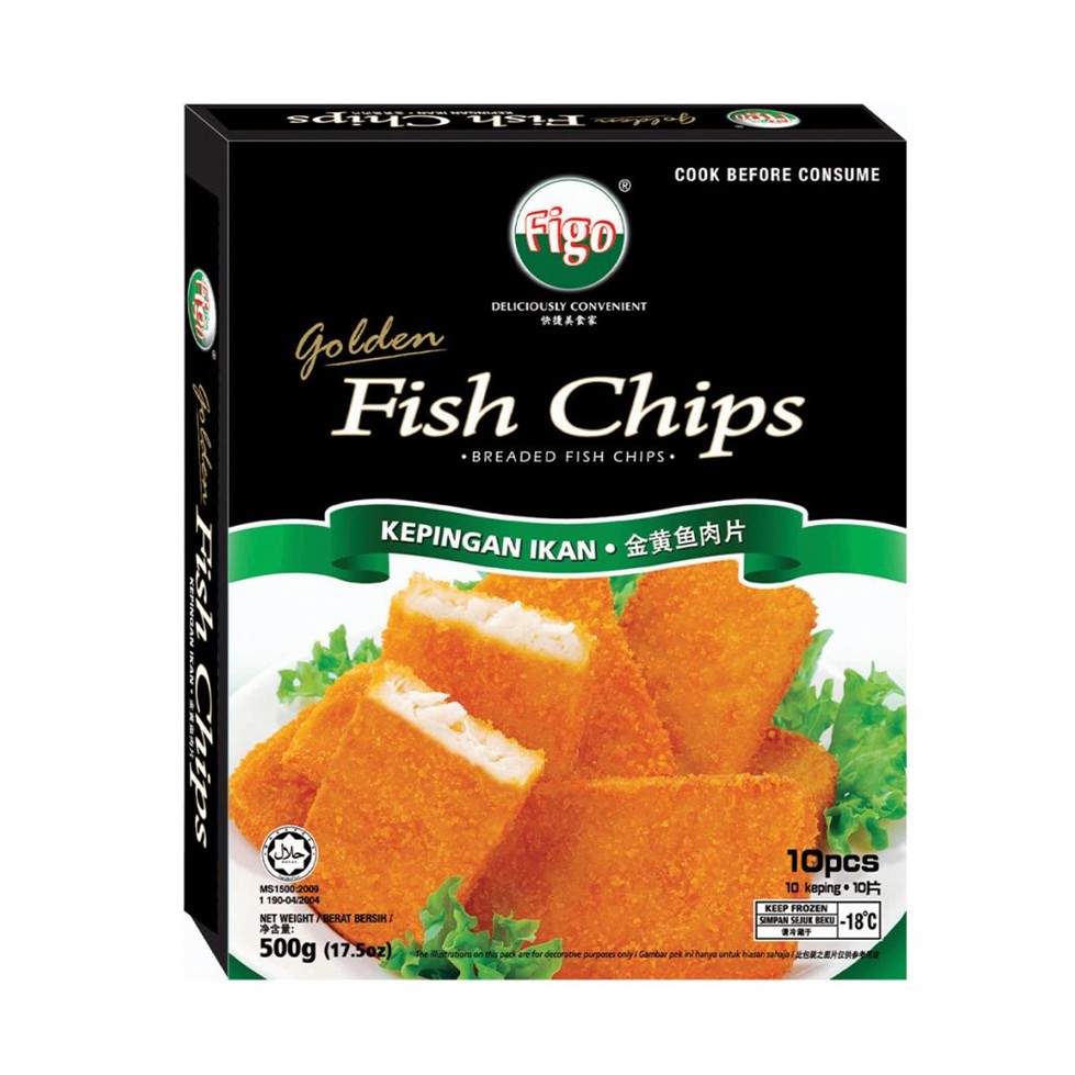 Figo Golden Fish Chips 500g