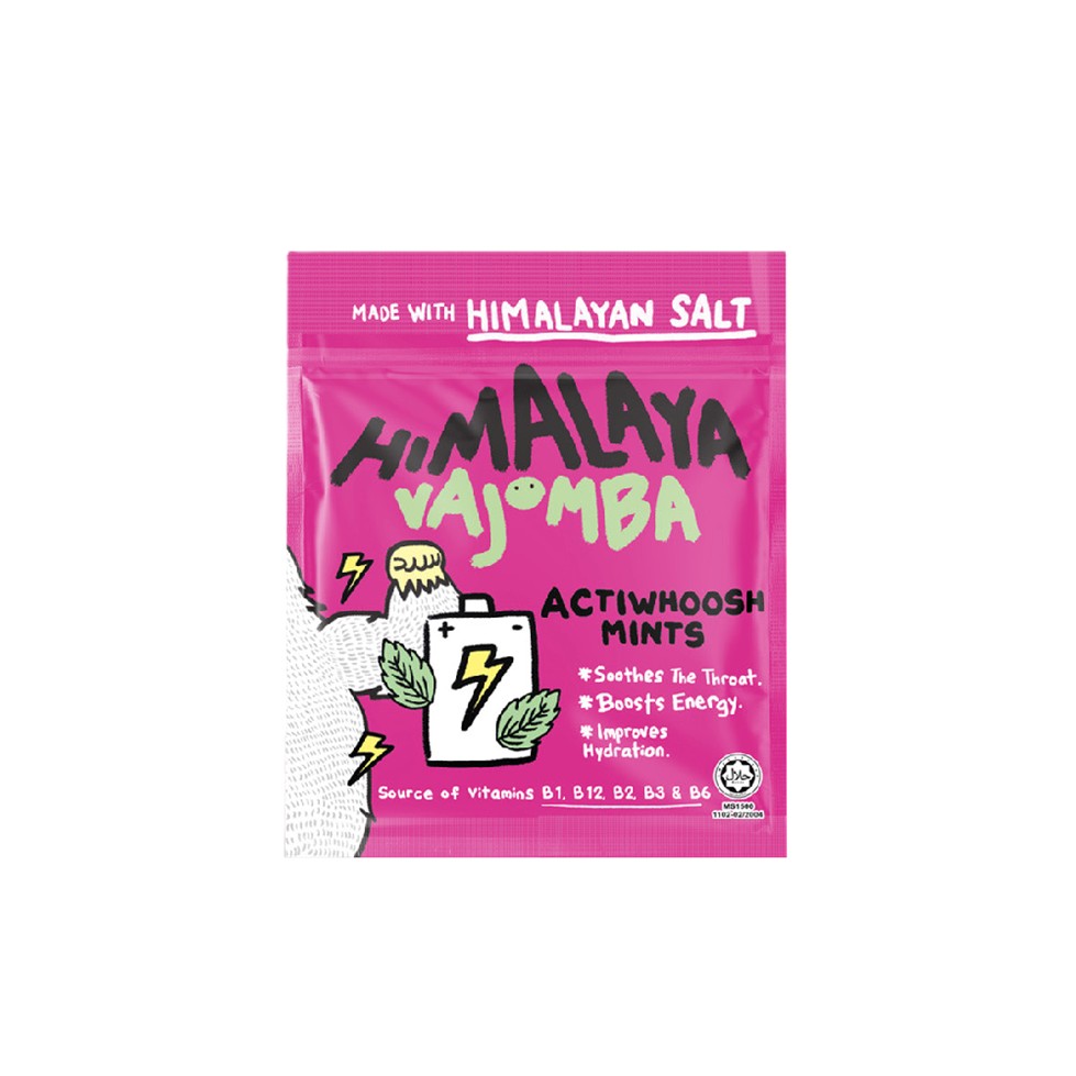 Himalaya Vajomba Actiwhoosh Mints 15g