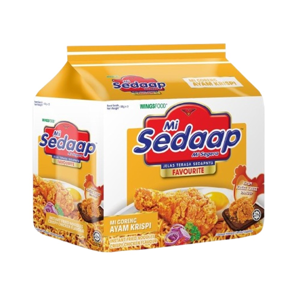 Mi Sedaap Goreng Krispy 5×88g
