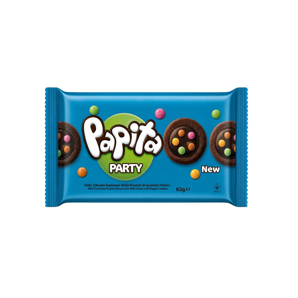 Papita Party Milk Biscuit 63gx3