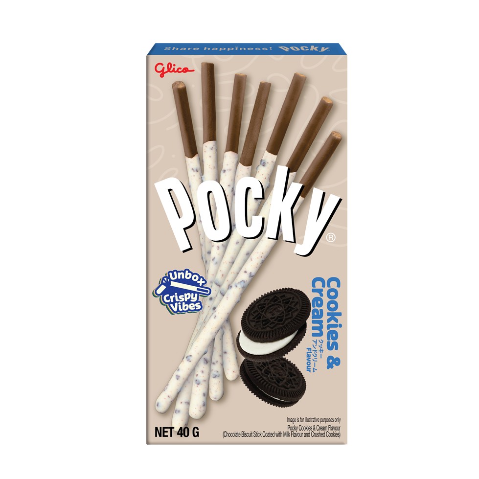 Pocky Cookies + Cream 40g