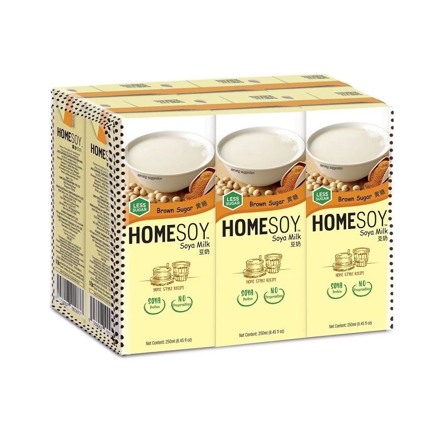 Homesoy Brown Sugar 250mlx6