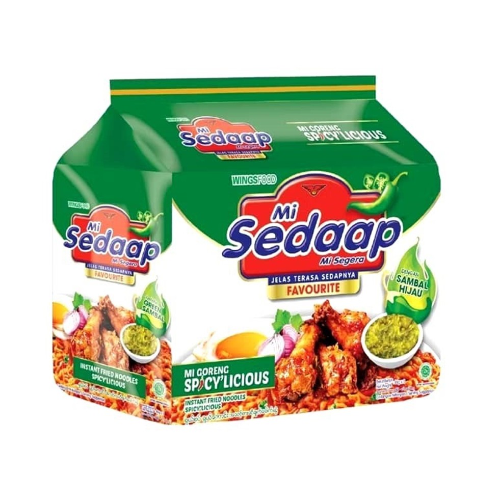 Mi Sedaap Goreng Spicylicious 5×86g