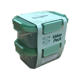 Insp 2PCS Set Rect Food Cont 580 ML W